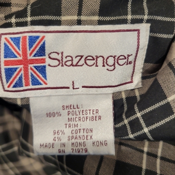 Slazenger men's size L reversible windbreaker jacket - Picture 3 of 4